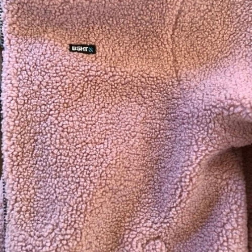 Basehit women's winter sherpa jacket like new, pink, size XL