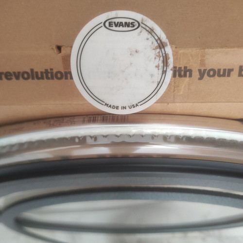 Evans EMAD Clear 22" drumhead new with Level 360 technology