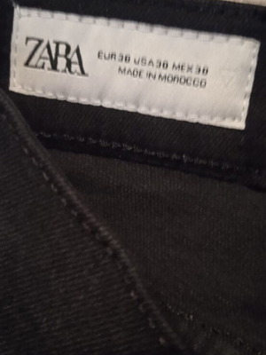 Zara μαύρο ανδρικό τζιν μέγεθος 38 σαν καινούργιο