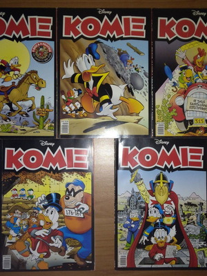 Disney Komix comics pack issues 37, 55, 58, 60, 75
