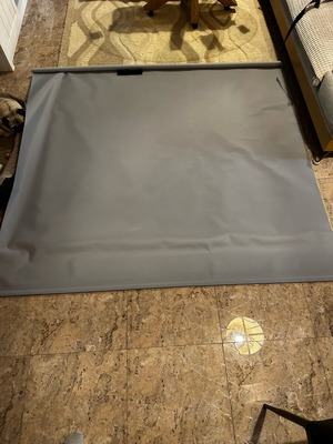 Ρολό συσκότισης ανοιχτό γκρι 180x170cm σαν καινούργιο