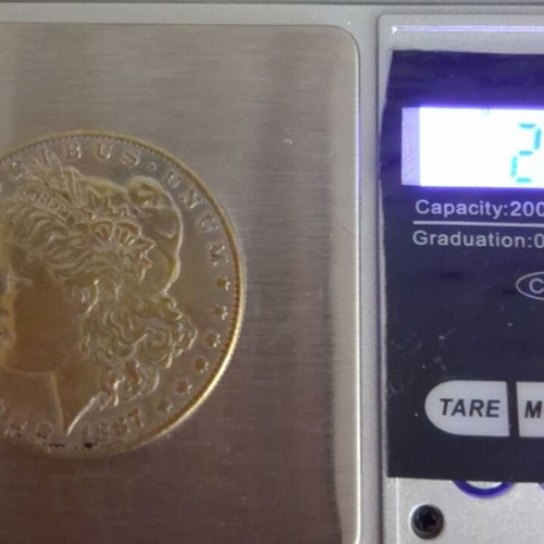 Morgan Silver Dollar 1887 like new