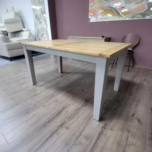 Wooden extendable dining table new, 100% oak, for 6-8 people