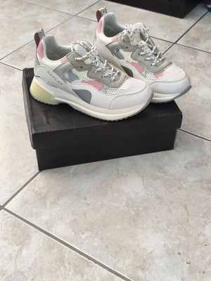 Sneakers Replay λευκά γκρι Νο38
