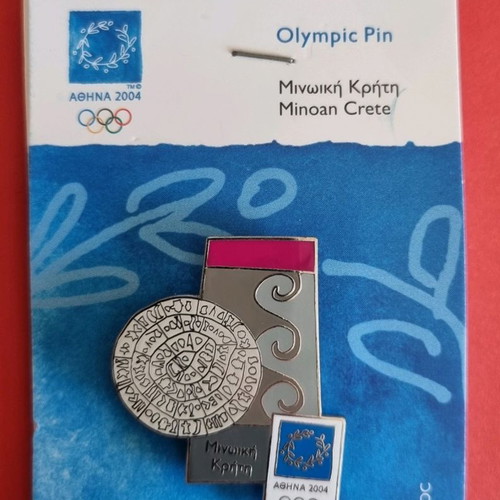 Athens 2004 Olympic pins Minoan Crete series new, set of 6