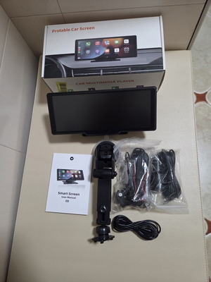 Universal Portable Car Multimedia Smart Screen with Large Touchscreen