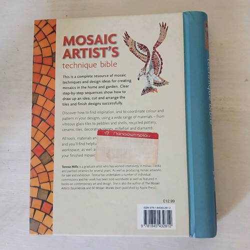Mosaic Artist's Technique Bible like new, English