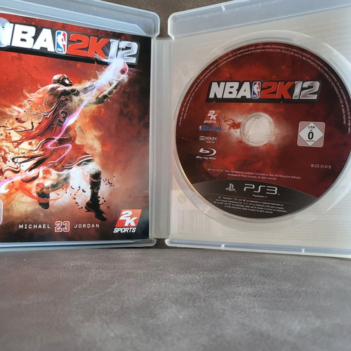 NBA 2K12 PS3 video game used, sports