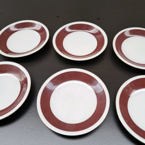 Coffee saucers like new, made in GDR, 11cm diameter