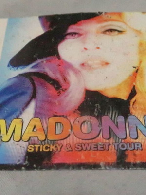 Madonna concert ticket used
