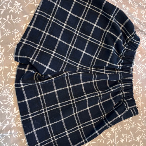 Zara skirt shorts like new, white and blue, 152 cm, age 12