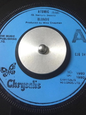 Blondie Atomic βινύλιο 7" single μεταχειρισμένο, rock