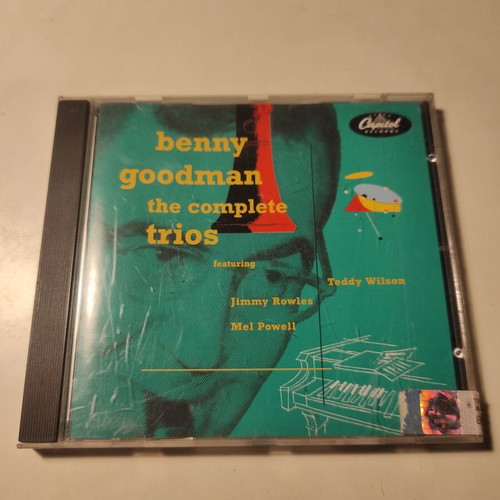 Benny Goodman The Complete Capitol Trios CD like new, jazz