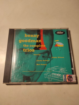 Benny Goodman The Complete Capitol Trios CD like new, jazz