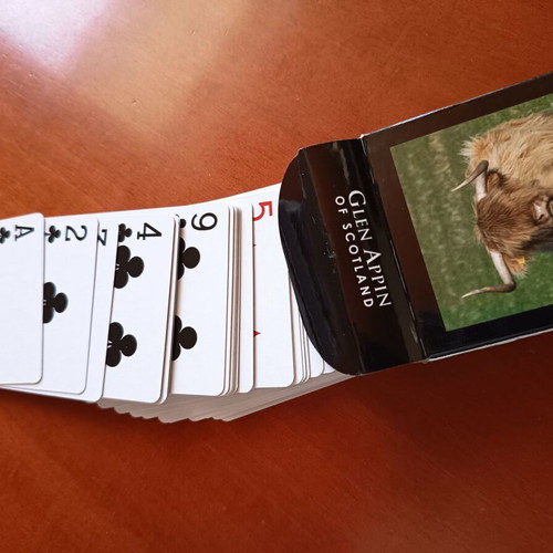Glen Appin of Scotland Highland Cow Playing Cards brand new