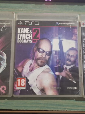 Θήκες άδειες για PS3 μεταχειρισμένες χωρίς manual για WWE 13, Kane & Lynch 2, The Godfather 2