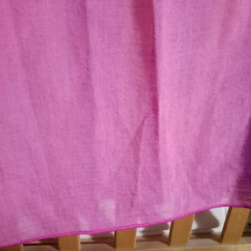 Bright pink curtains new, custom sewn, wrinkle-resistant fabric