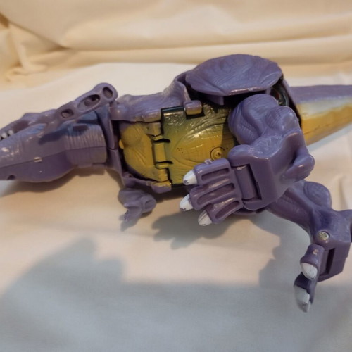 Predacon Megatron T-Rex figure used, Transformers Beast Wars vintage