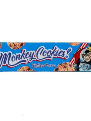 Monkey King Size Cookies rolling papers 32 leaves with tips and aroma