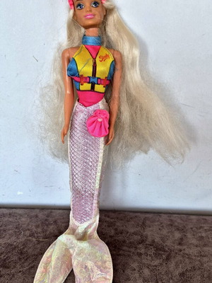 Sindy Mattel mermaid doll used, 80s-90s