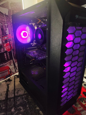 Gaming PC Ryzen 5 3600 GTX 1650 4GB 16GB RAM SSD 970 Evo Plus like new