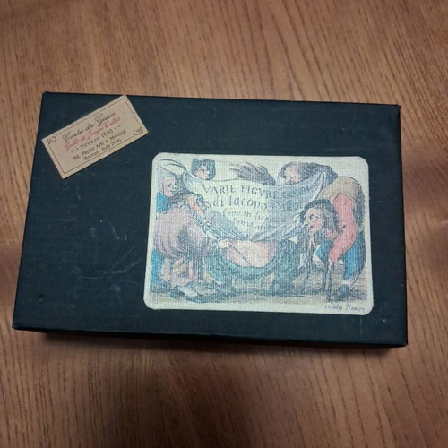 Double deck Papier Arti e Mestieri new, Varie Figure Gobbi di Jacopo Callot