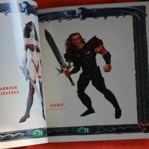 Deathtrap Dungeon PlayStation 1 used, complete English, black version