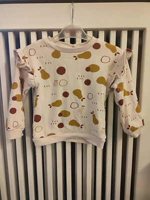 Orchestra sweatshirt for 23 months, 86 cm, beige mustard burgundy