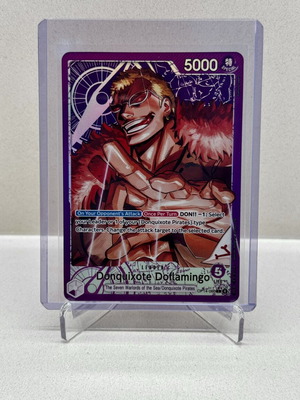 Donquixote Doflamingo OP14-060 V.2 card new