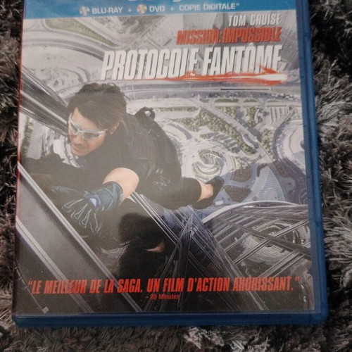 Mission Impossible Fantom Protocole Blu-ray + DVD σαν καινούργιο