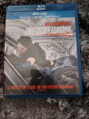Mission Impossible Fantom Protocole Blu-ray + DVD σαν καινούργιο