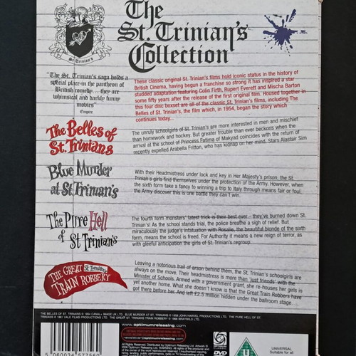 The St. Trinian's Trilogy DVD like new, 4-movie collection