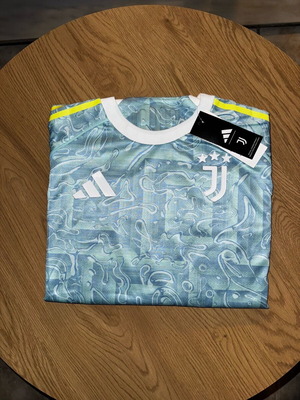 Juventus Away Jersey 2024/25 Μπλε Κίτρινο Καινούργιο Αυθεντικό