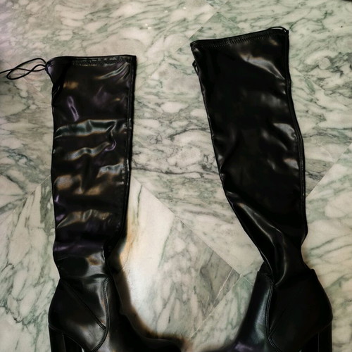 Celestino black over-the-knee boots new, sizes 36 37 41