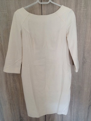 Crepe dress Raxevsky like new, beige, size M
