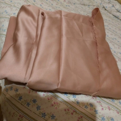 Satin fabric new, 3.50x0.92 m for clothing sewing