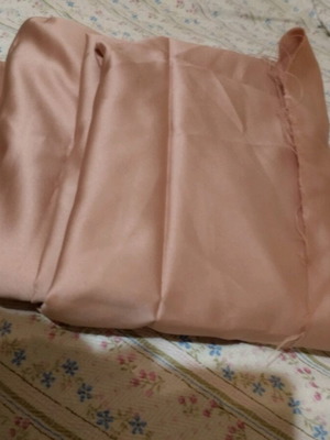 Satin fabric new, 3.50x0.92 m for clothing sewing