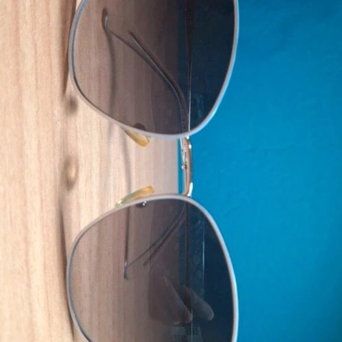 Mati Mati Lük sunglasses like new, white and brown