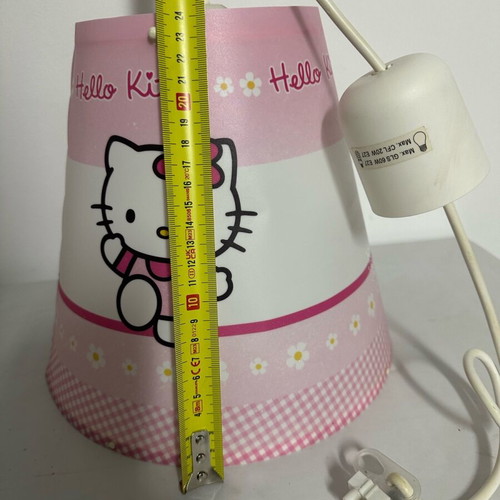 Hello Kitty ceiling light like new for children