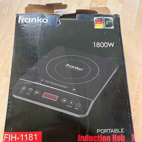 Franko Portable Induction Hob FIH-1181 used, 1800W with box