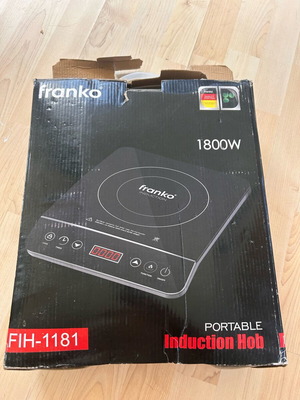 Franko Portable Induction Hob FIH-1181 used, 1800W with box