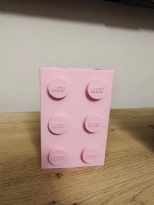 Lego Toothbrush case new, 3D printed from PLA plastic