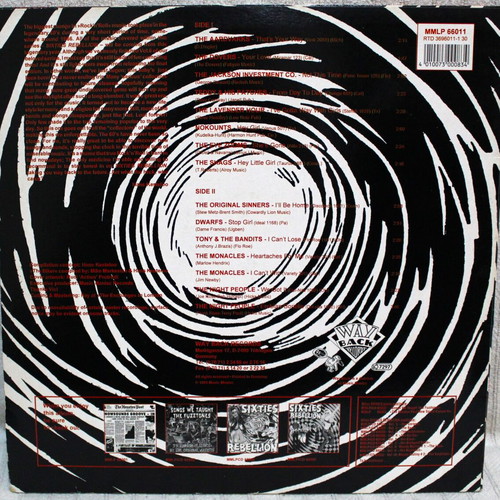 Various Sixties Rebellion Vol. 6 (The Biker) vinyl used, rock