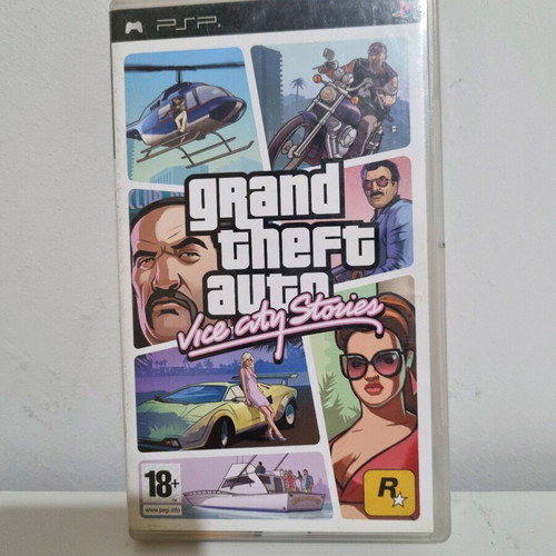 Grand Theft Auto PSP used for PlayStation Portable