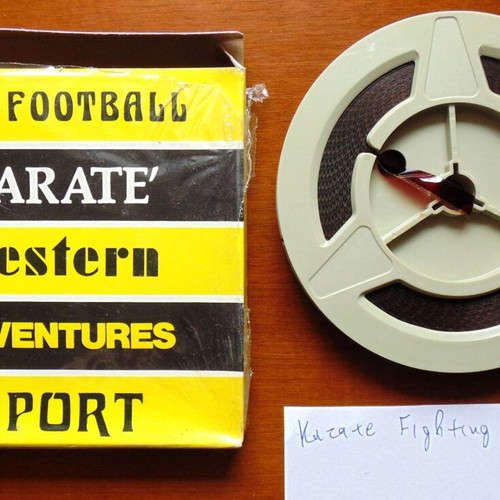 Home Movie Film 8 mm Karate Fighting Super 8 colour, like new