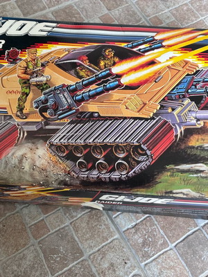 GI Joe Raider vintage vehicle with 3 figures