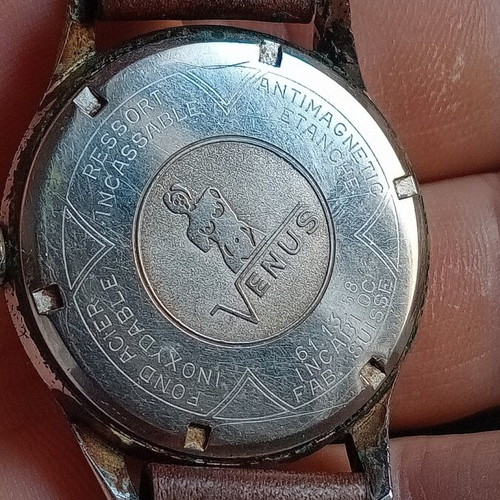 Venus mechanical wristwatch used, manual winding