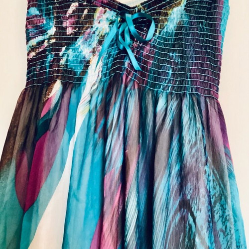 Maxi dress Rubens Alves like new, colorful, airy