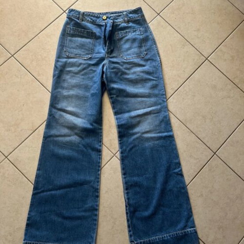 Zini women's flared jeans like new, size L 40 12, blue