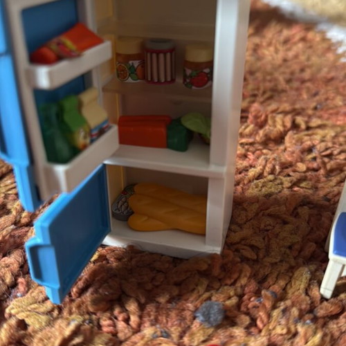 Playmobil σπίτι μεταχειρισμένο με έπιπλα και είδη κουζίνας